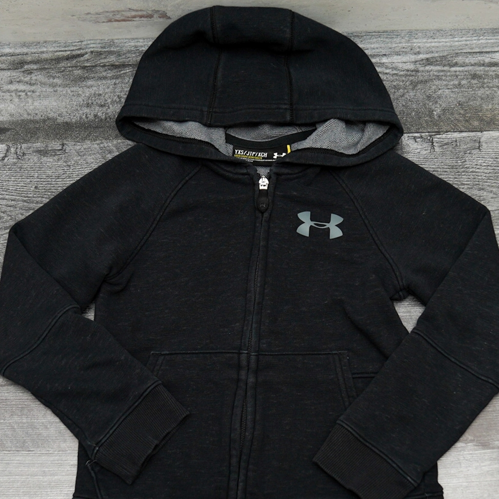 Under Armour black zip up hoodie